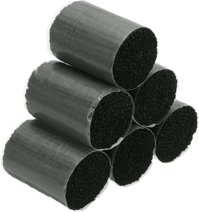 PATIKIL 20 Rolls Latch Hook Yarn, Latch Hook Kit Precut Rugs Yarn Making Crochet Bundles for Rug Adults Beginners Tapestry DIY Craft, Dark Gray