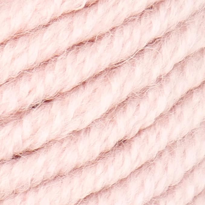 Estako Megastar, (4 Skeins Pack) 75% Acrylic 25% Wool Yarn, Soft, Chunky Bulky Weight #5 for Crochet and Knitting (4 x 3.52 Oz) / (4 x 120 Yrds) (60699 - Powder)
