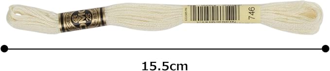 DMC 6-Strand Embroidery Cotton Floss, Off White