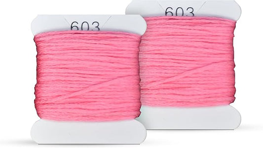 Embroidery Floss Kit and Refills - Cotton Threads - DMC Color Coding for Cross Stitch, String Crafts, Friendship Bracelets