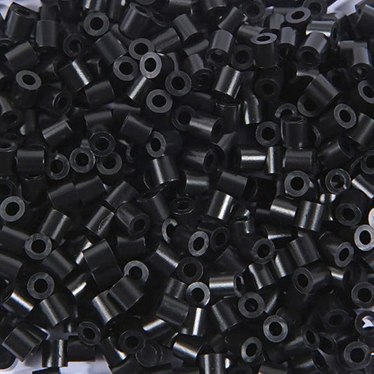 2000pcs 5MM Black Fuse Beads Iron Beads for Crafts,Melting Bead Handmade Decor DIY Make (Color 2)
