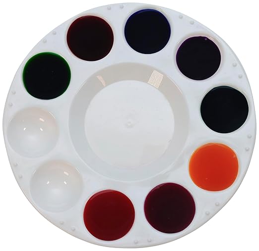 Sax Liquid Washable Watercolor Paint, 1/2 Pint, Assorted Colors, 8 Ounce (Pack of 8) - 1567858