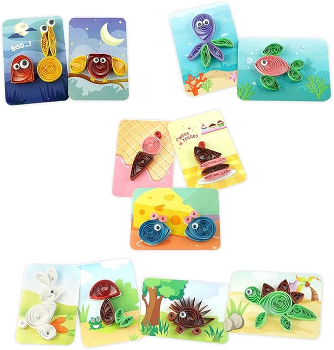 Quill On Spyrosity Explore Quilling Craft Kit | Arts and Crafts for Kids Ages 6-8 | Girls Toys Age 6-8 | Paper Crafts for Kids Ages 4-8 | Birthday Gifts for 5 Year Old Boys & Girls