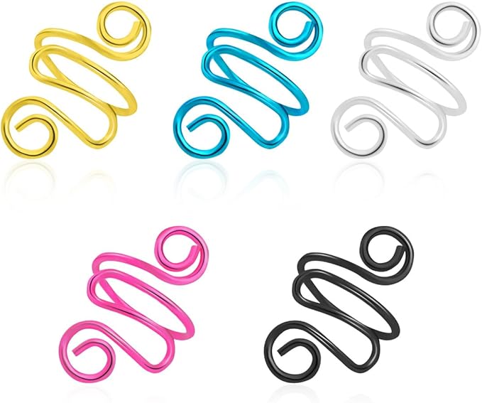5 Pcs Crochet Ring Handmade Crochet Tension Ring Handmade Yarn Ring for Crocheting Adjustable Crochet Ring Knitting Crochet Rings for Finger Gifts for Mom Crocheters Knitters Good Knitting Companion