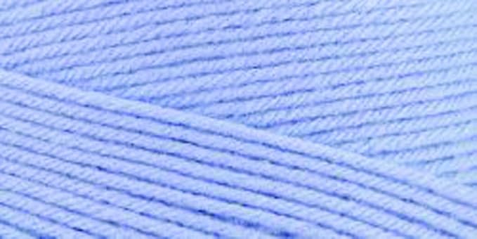 Caron One Pound Solids Yarn, 16oz, Gauge 4 Medium, 100% Acrylic - Sky Blue- For Crochet, Knitting & Crafting ( 1 Piece )