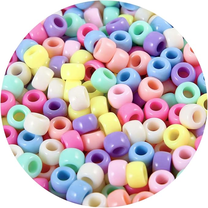 eppingwin beads and bead assortments (1000 candy pony beads)…