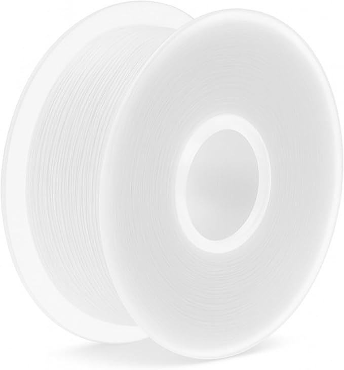 Mandala Crafts 144 White SA156 Prewound Bobbins for Singer Sewing Machine -15J SA156 Prefilled Bobbin Thread for Brother Sewing Machine and Embroidery