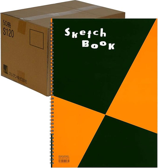 Maruman Sketchbook B4 Design Series, Drawing Paper, Normal Door, 24 Sheets S120X50, 50 Sheets