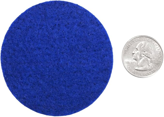 Playfully Ever After Mixed Color Assortment of Craft Felt Circles (2.5 Inch - 94pc)