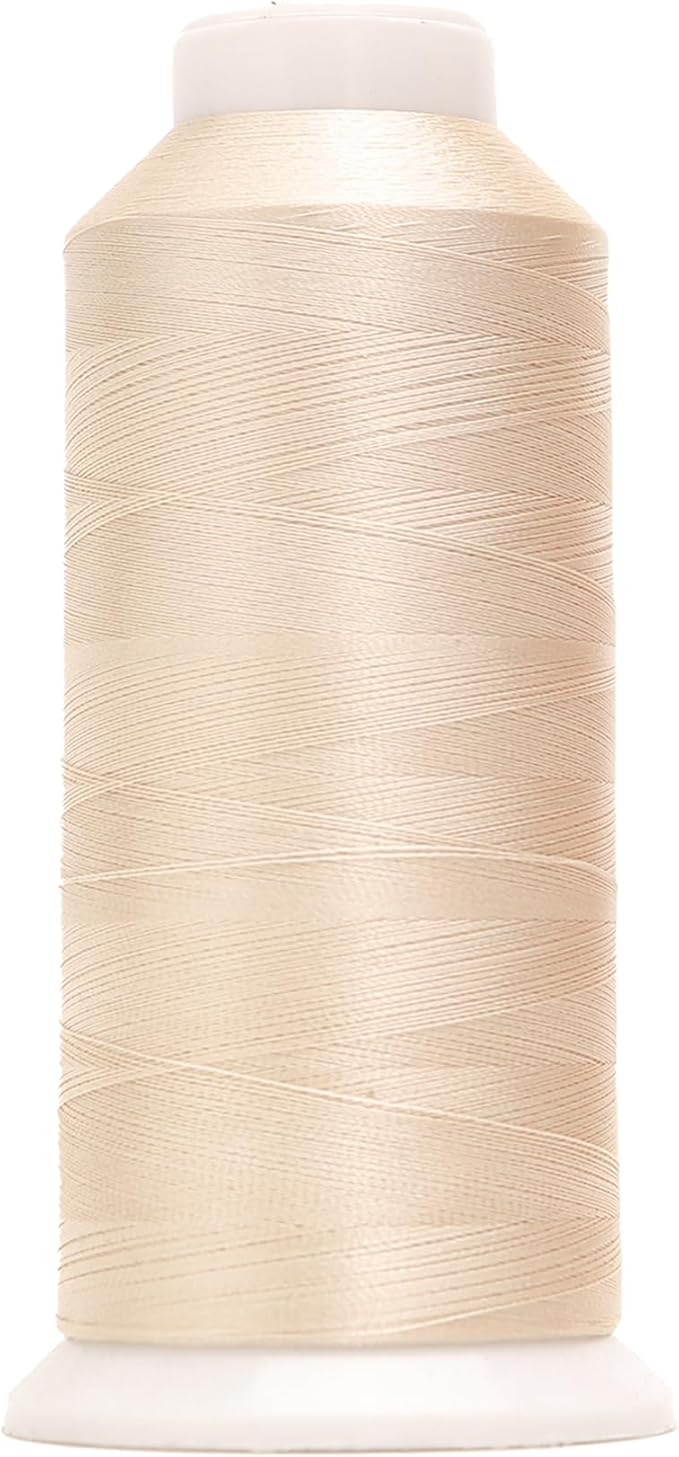 High Tenacity Polyester Embroidery Machine Thread 40WT(120D/2) 4000M Per Spool for Commercial and Domestic Embroidery Machine (Tusk-1682)