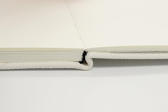 Etchr B5 Portrait Sketchbook - Cold Press Mixed Media 100% Cotton - Hardcover Drawing Book - Hardcover 6.9”x9.8 with 52 Pages