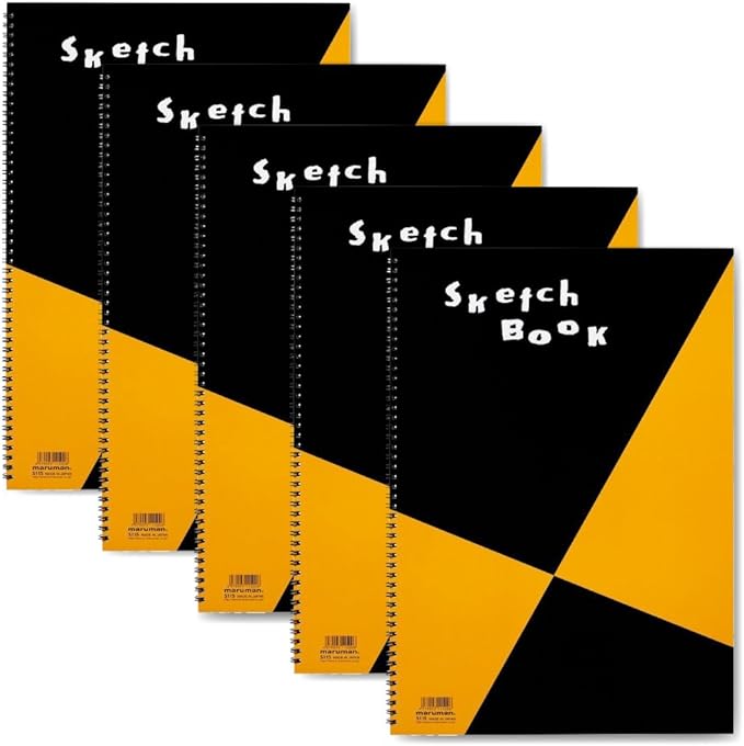 Maruman Sketchbook Coloring Books Pattern Series A3 5 Reams s115x5 Set
