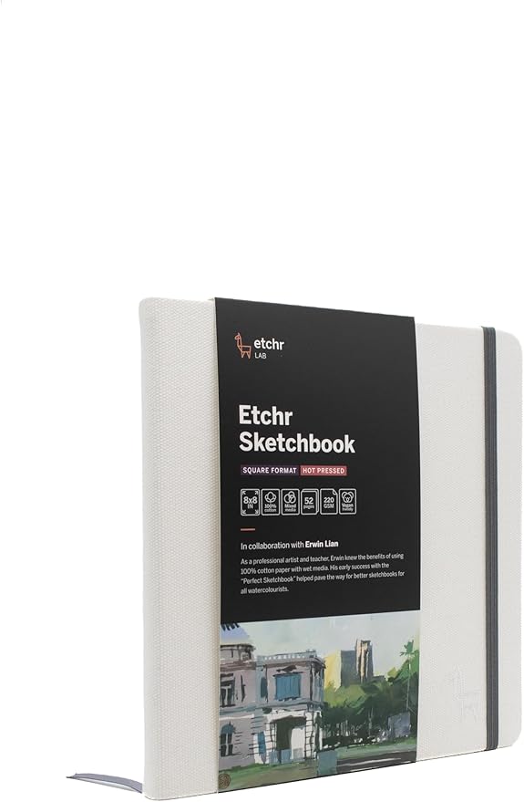 Square Sketchbook by Etchr Lab