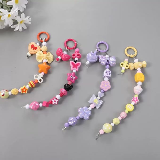 16mm Acrylic Beads 100pcs Focal Spacer Bead Chunk Bubblegum Beads for DIY Crafting Necklace Bracelet Jewelry Making Keychain (10colormix)