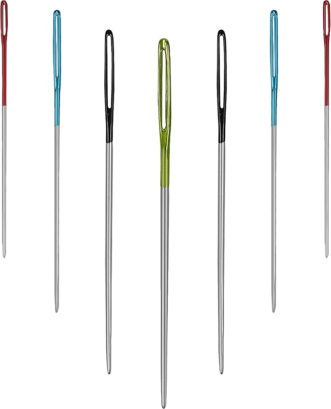SINGER Tapestry Needles in Dial Compact, Assorted Sized Sewing Needles, Sizes 22, 24, 26, 28, Set of 24