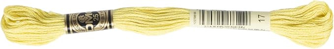 DMC DMC25B #25 Thread Embroidery Thread 12 Bundles #17 Yellow