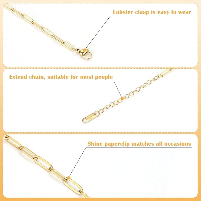 Comkrivy 128 Pcs Charm Bracelet Necklace Kit, 18K Gold & Silver Plated Chains, Adjustable Charm Bracelet Chain Necklace Set for DIY Jewelry Making, Includes 100 Pcs Open Jump Rings