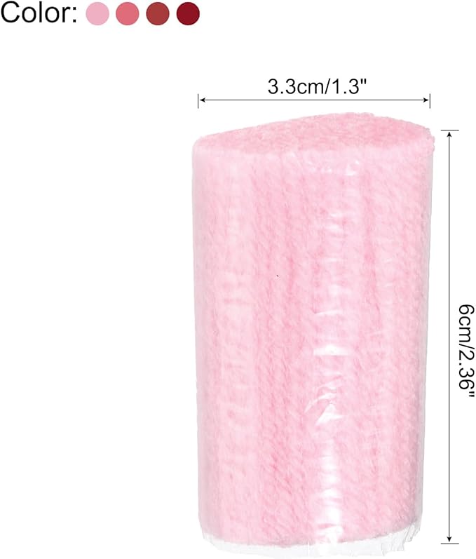 PATIKIL 10 Rolls Latch Hook Yarn, Latch Hook Kit Yarn Precut Hook Rugs Yarn Crochet Colorful for Latch Hook Rug Adults Beginners, Red Tone