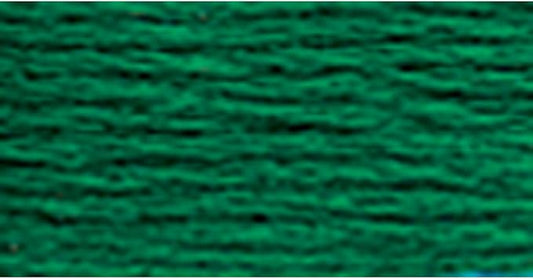 DMC 117-3818 Mouline Stranded Cotton Six Strand Embroidery Floss Thread, Dark Emerald Green, 8.7-Yard