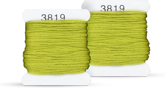 Embroidery Floss Kit and Refills - Cotton Threads - DMC Color Coding for Cross Stitch, String Crafts, Friendship Bracelets