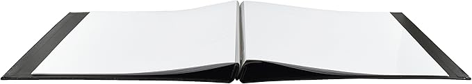 MCS Expandable 10-Page Glitter Scrapbook Album with Photo Opening Cover and 12 x 12 Inch Pages, 13.5 x 12.5 Inch, Black Diamond