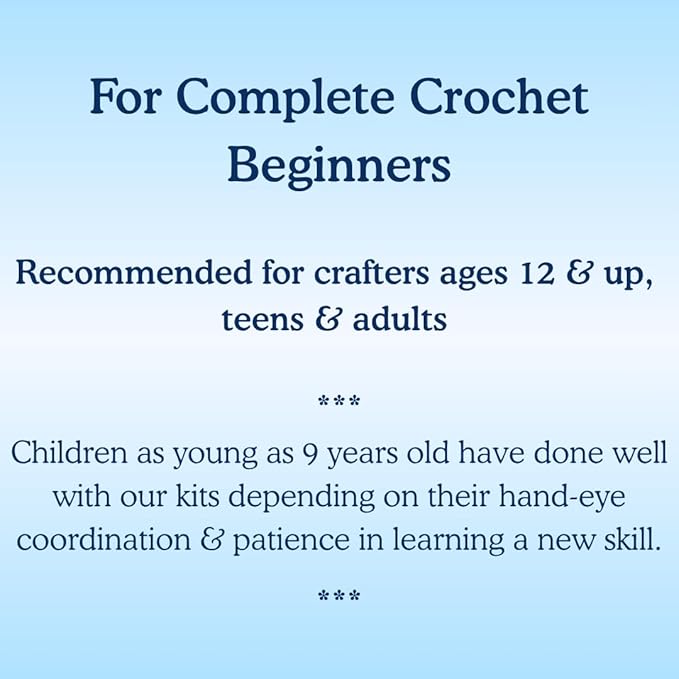 KelliDream Magic Circle Tool Inclusive Learn to Crochet Kit for Beginners; Step-by-Step Video Tutorials in English; All Supplies to Make Cute Amigurumi (Sea Creatures)