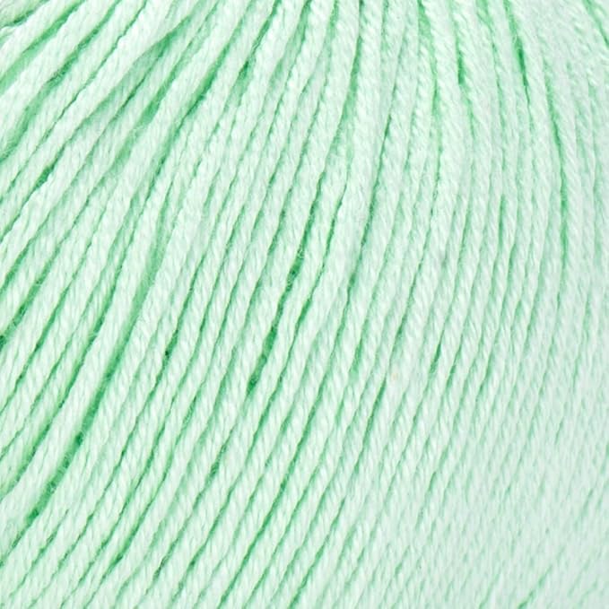 YarnArt Baby Cotton Yarn - Soft Knitting Yarn for Baby & Summer, 50% Cotton 50% Acrylic, 1.76 Oz, 180.44 Yds, Ideal for Amigurumi & Crochet Projects (1, 435)