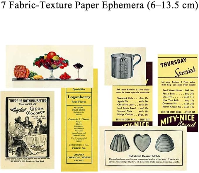 42Pcs Detective Gothic Scrapbook Paper Sheets for Junk Journal Supplies, Vintage Aesthetic Ephemera for Journaling, Decoupage, Scrapbooking, Dark Academia Wall Collage Room Decor Kit