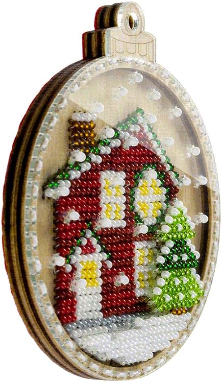 wizardi wonderland crafts bead embroidery kit on wood flk-369