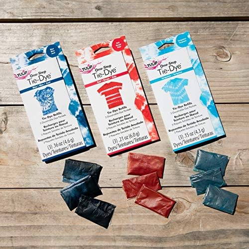 Tulip One-Step Tie-Dye Kit Dye Refill Packs, Turquoise
