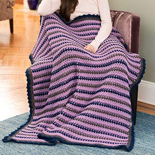 RED Heart E707D.4152 Comfort Yarn, Grey Print