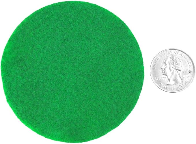 Playfully Ever After Green Craft Felt Circles (3 Inch - 30pc)