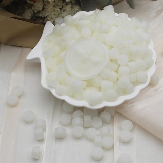 250pcs Translucent Wax Seal Beads, Andotopee Premium Half-Transparent Sealing Wax Pellets for Stamp Seals, Wedding Invitation, Letter Envelope, Thanks Card, Scrapbook DIY & Bridal Crafts