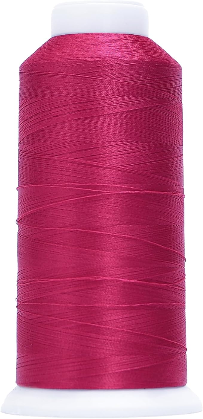 High Tenacity Polyester Embroidery Machine Thread 40WT(120D/2) 4000M Per Spool for Commercial and Domestic Embroidery Machine (Orchid-1984)