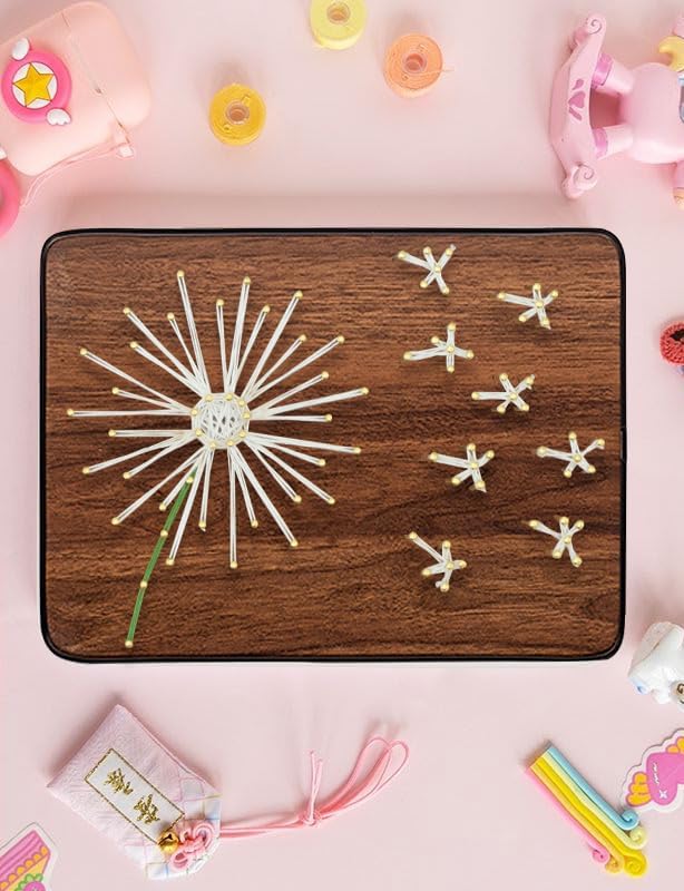 BAZIMA DIY String Art Kit for Beginner, DIY Craft Kit,Unique Gift,Craft Kit for Holidays，Dandelion 2