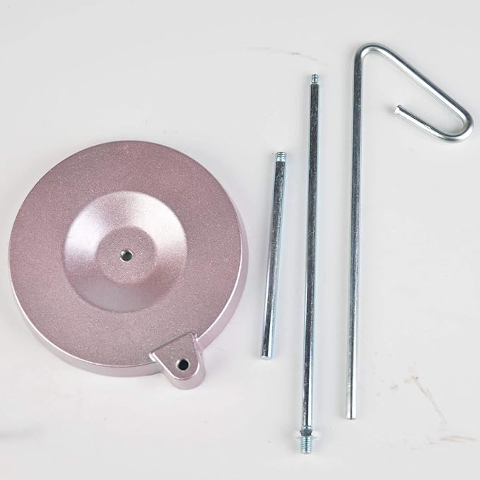 1Pc Universal Thread Holder Full Metal Stable &Adjustable Thread Stand #27449M (Rose Gold)