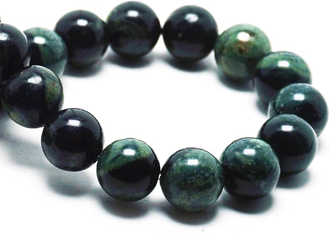 Natural Stone Beads Gemstone Beads for Jewelry Making - 10mm Kambaba Jasper Beads for Bracelets, Semi Precious Round Beads(34-37pcs, 10mm, Kambaba Jasper)