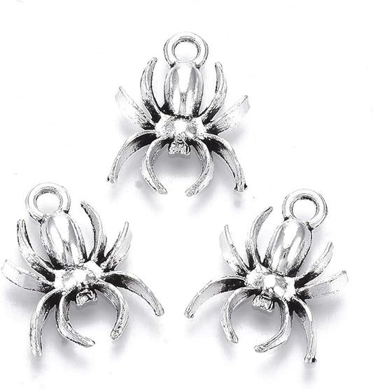 Antique Silver Cross Drink Insect Animal Theme Charms for DIY Jewelry Bracelet Necklace Earring Keychain Decor