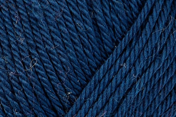 1 Skein/Pack Schachenmayr (SMC) Catania Originals Yarn, Each Ball 1.76 Oz (50gr) / 136 Yards (125 m), 100% Mercerized Cotton for Knitting and Crochet Yarn, Sport Weight, 124 - Navy