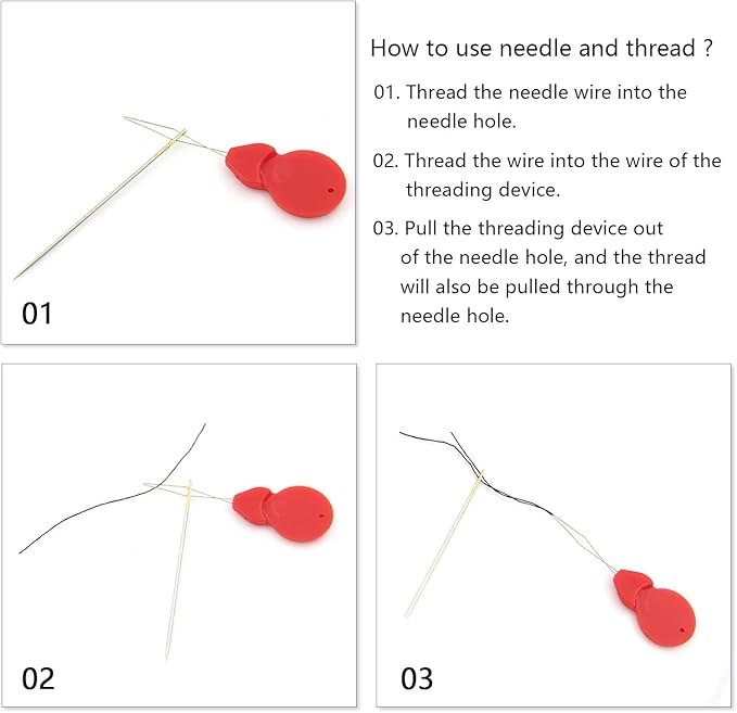 levylisa Embroidery Floss 30 Skeins Cross Stitch Threads Friendship Bracelets Floss with 10 Pcs Floss Bobbins and 2 Pcs Needle Threader (Blue)