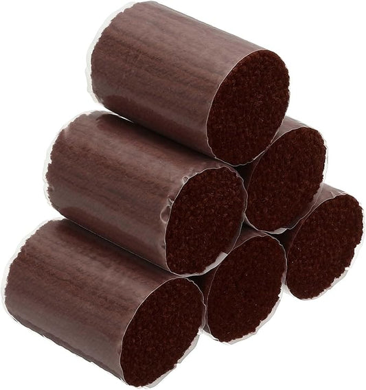 PATIKIL 20 Rolls Latch Hook Yarn, Latch Hook Kit Precut Rugs Yarn Making Crochet Bundles for Rug Adults Beginners Tapestry DIY Craft, Dark Brown