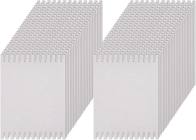 FINGERINSPIRE 48PCS Cardboard Weaving Loom Kit 5.9x7.87inch Gray Paper Weaving Board with Gears Portable Craft Loom for Beginner Knitting Sewing Crochet Travel Tapestry Making DIY Projects