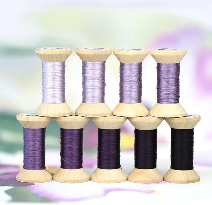 Natural 100% Mulberry Handmade Embroidery Silk Thread Silk Floss (74)