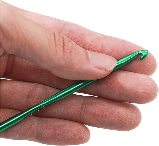 20PCS Aluminum Crochet Hook，Crochet Hook for DIY Craft,Aluminum Knitting Needles Craft Yarn,Crochet Needles for Knitting Scarf,Great Gift for Crochet Beginner，4.0mm US Size G (Size 6) Knitting Needles