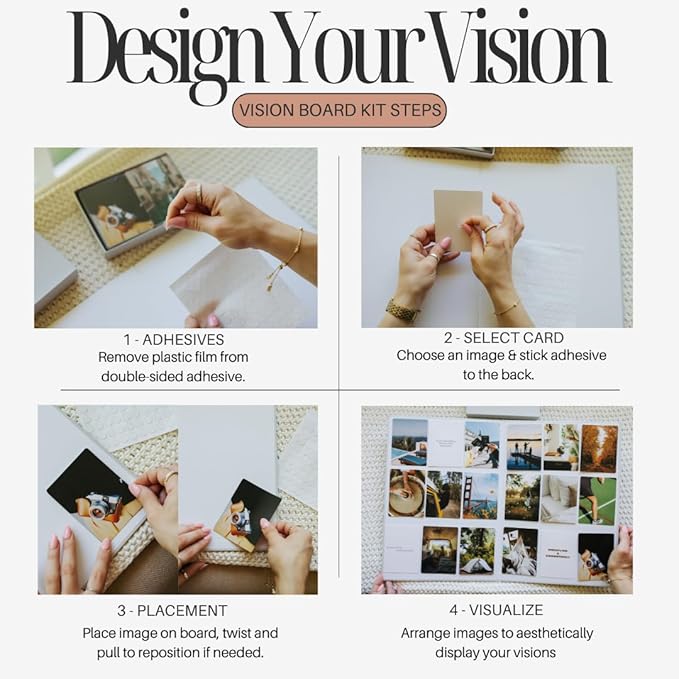 Daily Dopamine 2026 Vision Board Kit - Vision Board Kit Supplies, Collage Images, Dream Board, & Mood Board - 150 Vision Board Images and Inspiring Quotes - Affirmation Cards & Goal-Setting