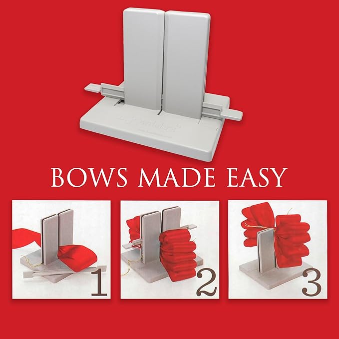 Morex x Bowdabra Combo, Bow & Favor Maker, and 100 yd Silver Wire