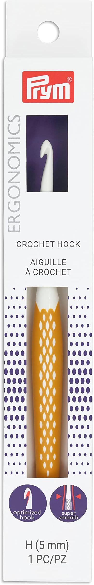 Prym Crochet Hook H, Size H8/5mm