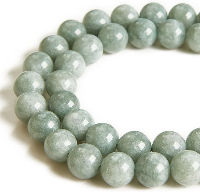 100pcs 8mm burmese jade beads natural gemstone beads round loose beads for jewelry making