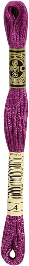 DMC 6-Strand Embroidery Cotton 8.7yd - Dark Fuchsia