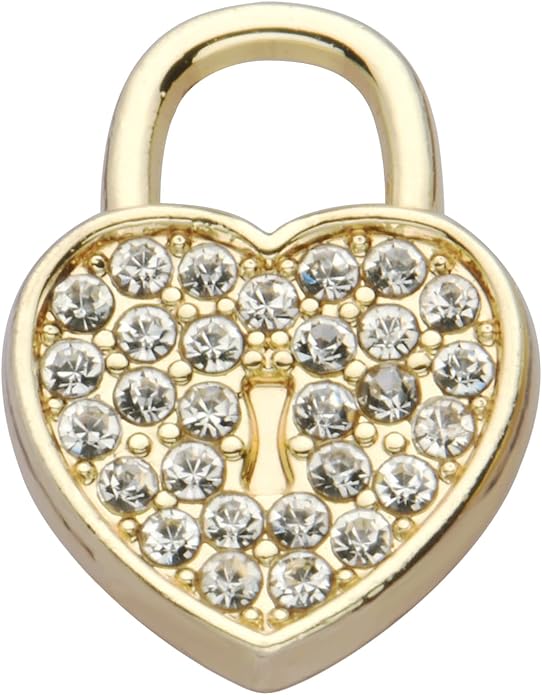 Pack of 20 Rhinestone Charms Gold Plated Pendants Pave Crystal Accessories for Necklace Bracelet Jewelry Making DIY Crafting